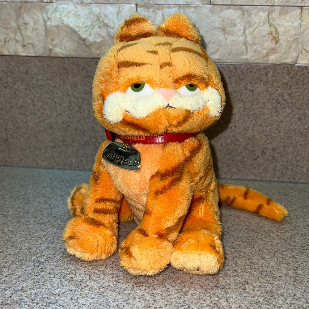 TY Beanie Buddy - GARFIELD the Cat (A Garfield Movie Promo 2004   9.5 inch plush